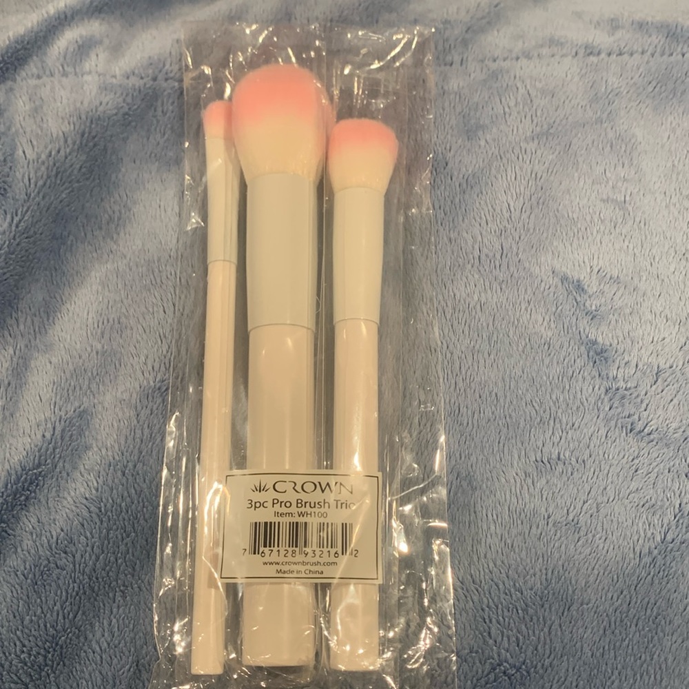 Crown 3pc Pro Brush Trio